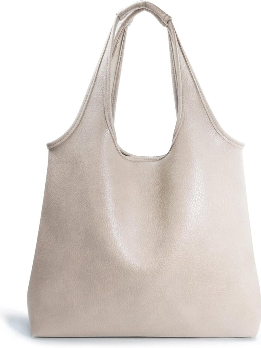 Women's Hobo Bag Soft Vegan Leather Tote Oversized Slouchy Handbag for Shopping,